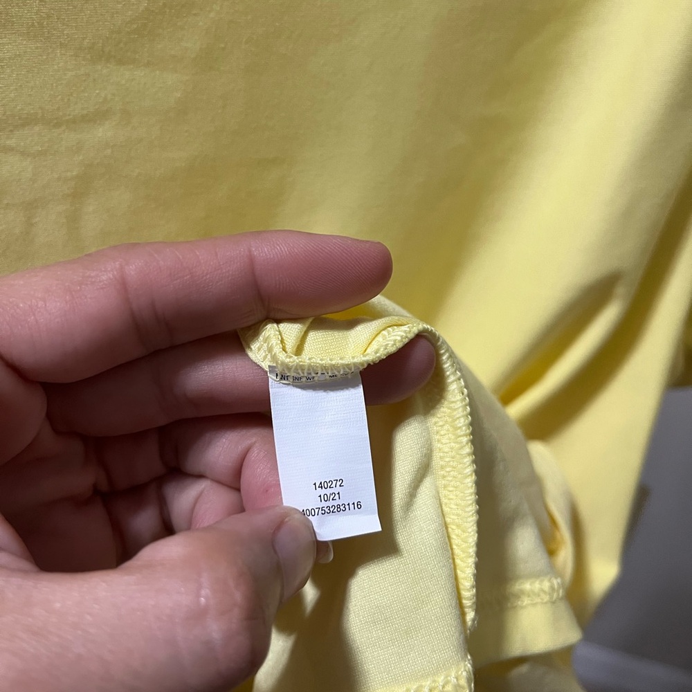 NWT Sonoma Sleepwear Yellow Soft T-Shirt Top - M - Picture 6 of 6